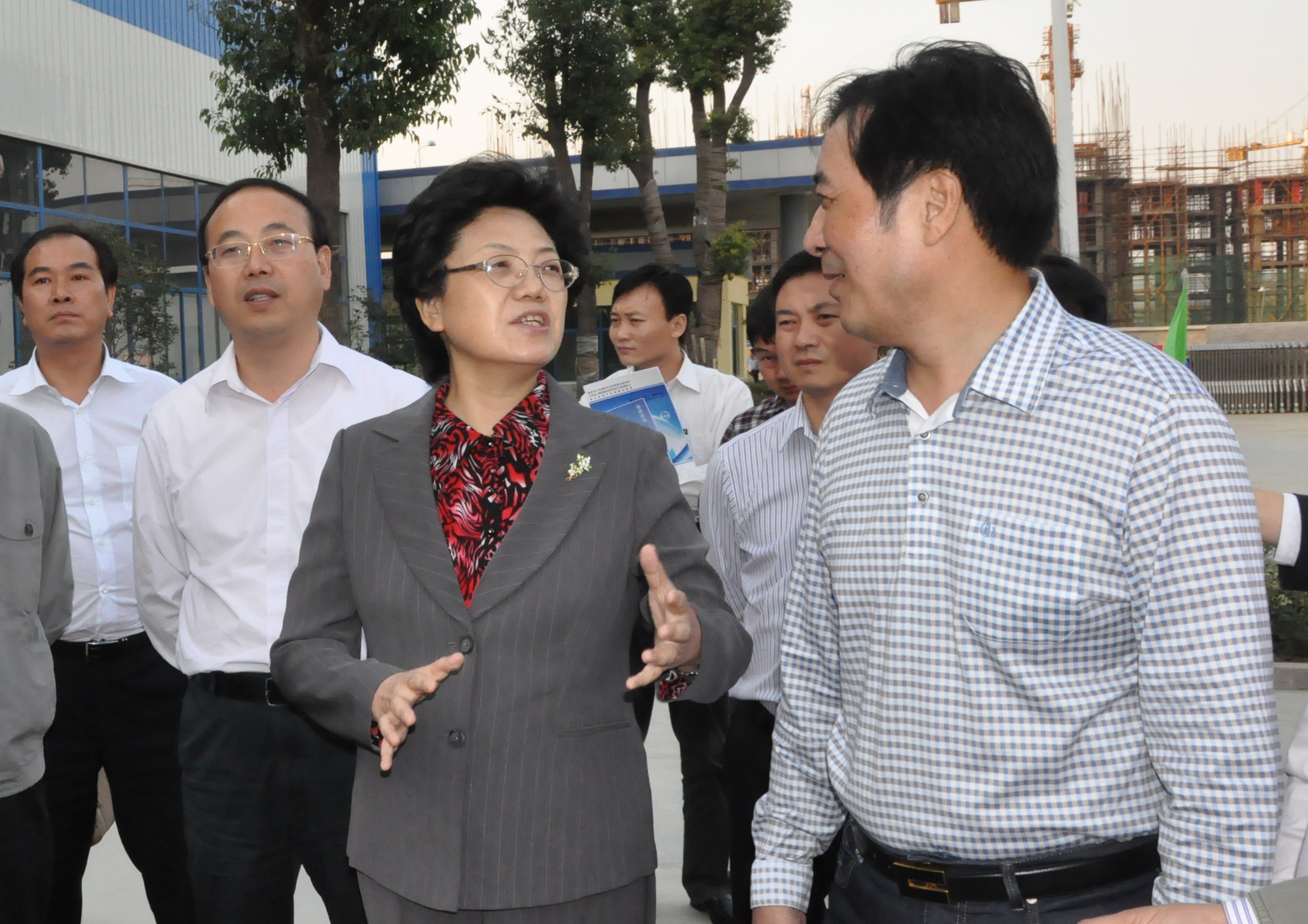 十三届全国政协副主席李斌（时任安徽省省长）莅临天康调研指导工作(1)