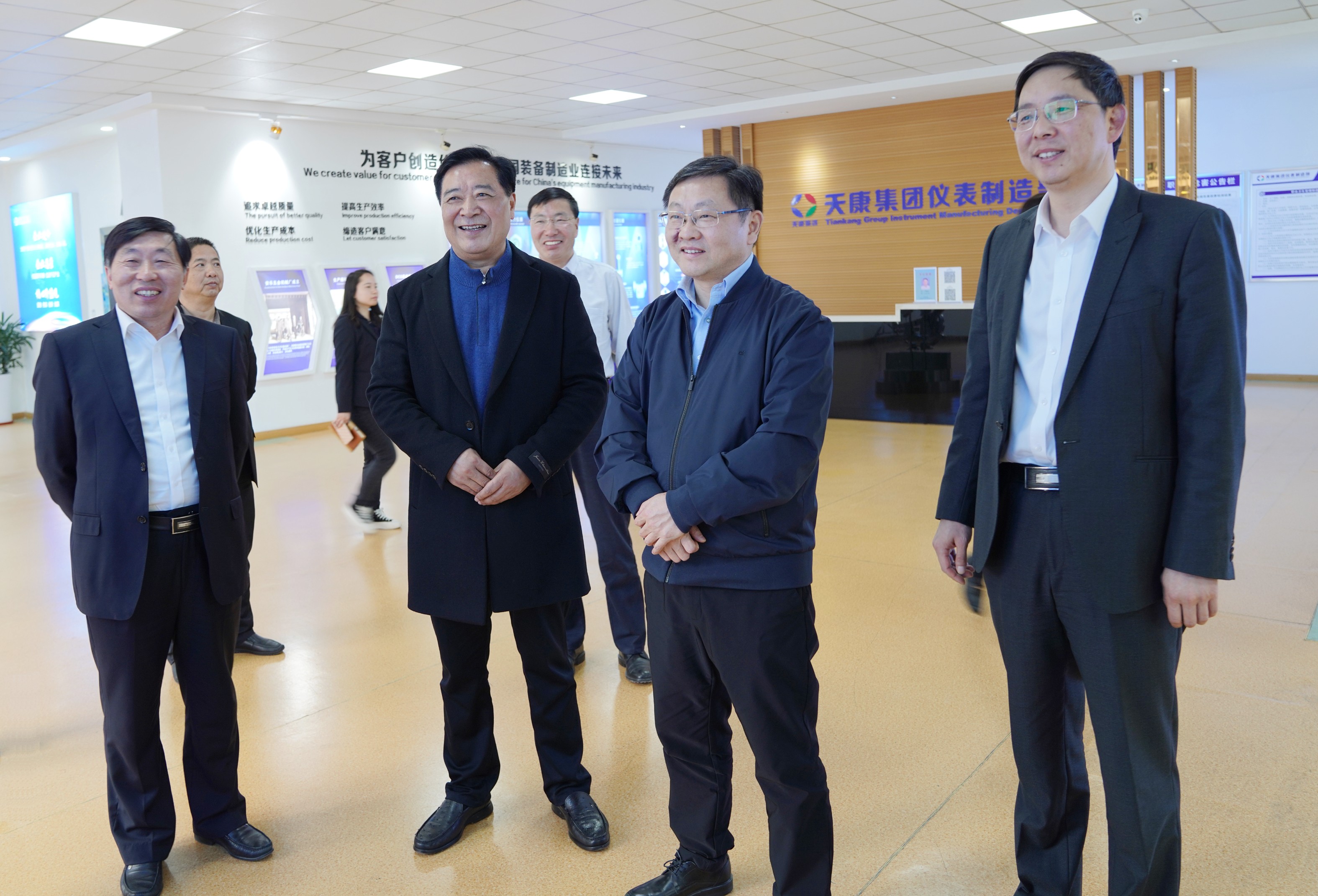 滁州市委书记吴劲莅临安徽天康集团调研指导工作